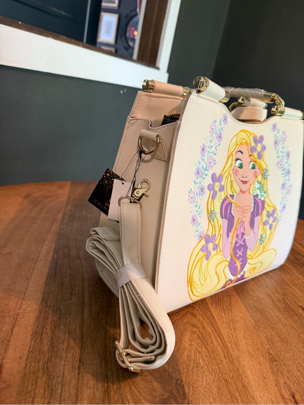 Rapunzel Loungefly Crossbody - Picture 3 of 10